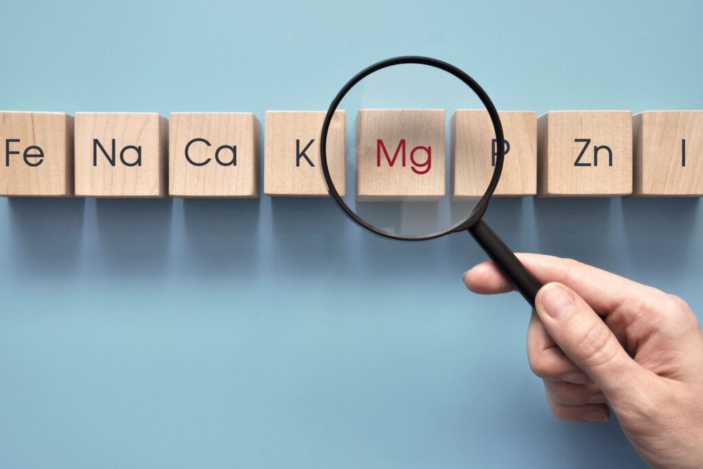 Chemische Bezeichnung von Magnesium – Mg